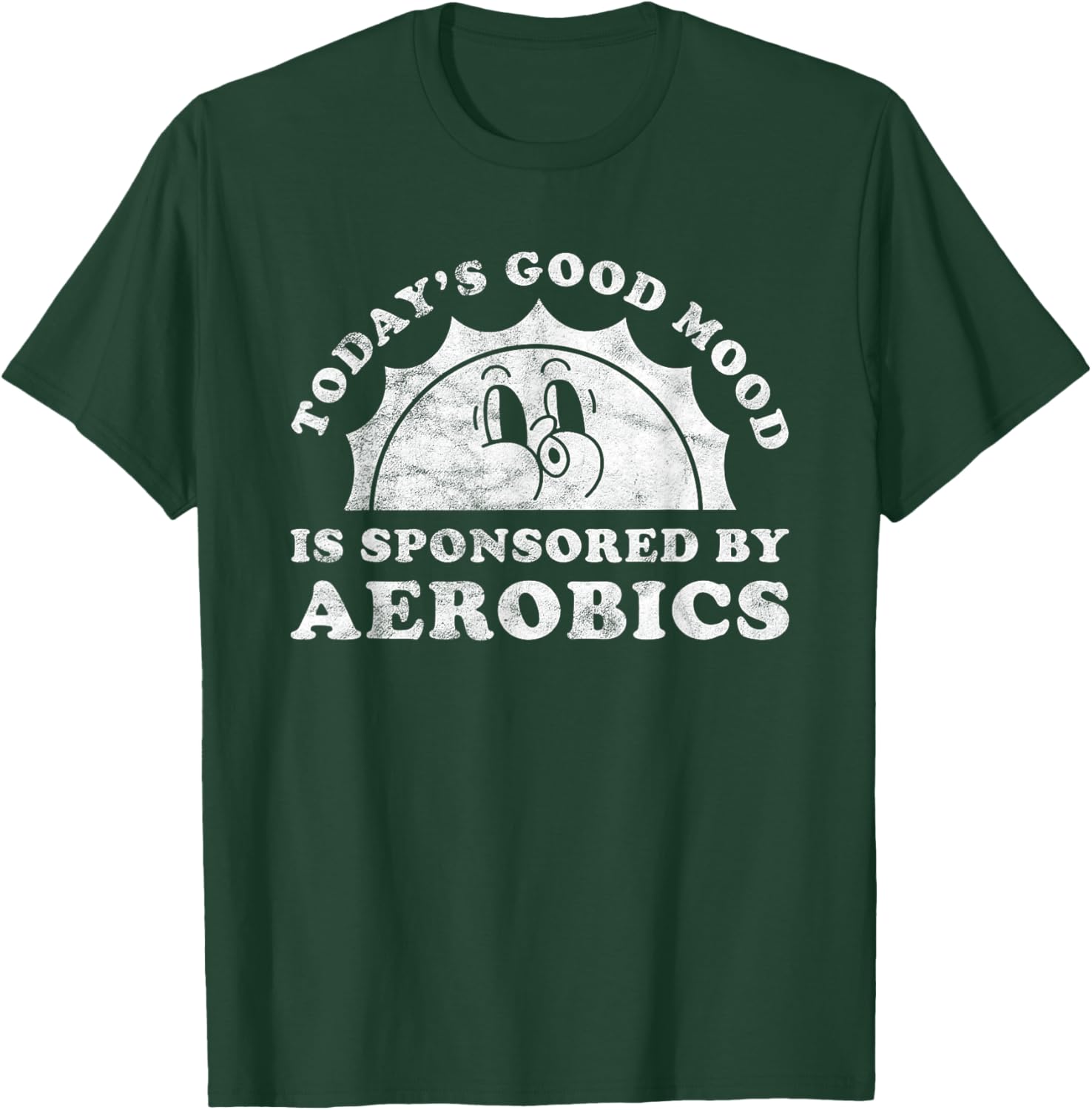 Funny Cute Retro Vintage Aerobics or Fitness Instructor T-Shirt - T-Shirt | Forest