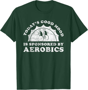 Funny Cute Retro Vintage Aerobics or Fitness Instructor T-Shirt - T-Shirt | Forest