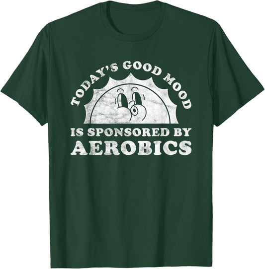 Funny Cute Retro Vintage Aerobics or Fitness Instructor T-Shirt - T-Shirt | Forest