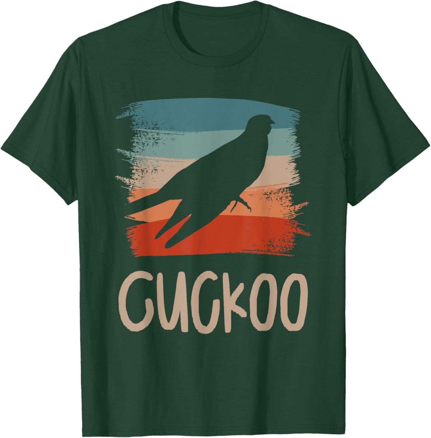 Retro Vintage Cuckoo Cuckoos T-Shirt - T-Shirt | Forest