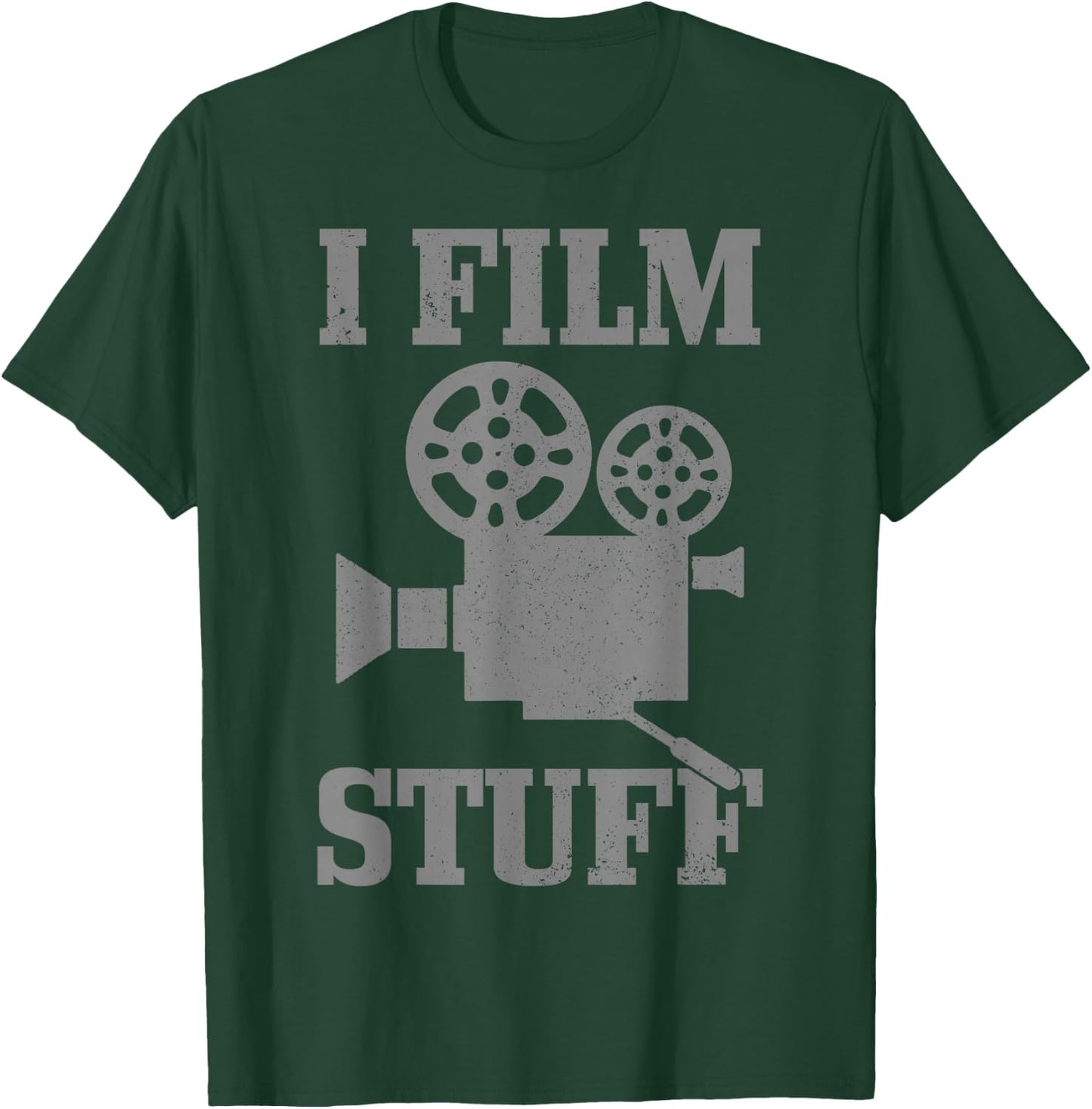 Cameraman Gift I Film Stuff Movie Director Filmmaker Funny T-Shirt - T-Shirt | Forest