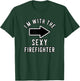 Couples Halloween Costume Shirt In With The Sexy Firefighter T-Shirt - T-Shirt | Forest