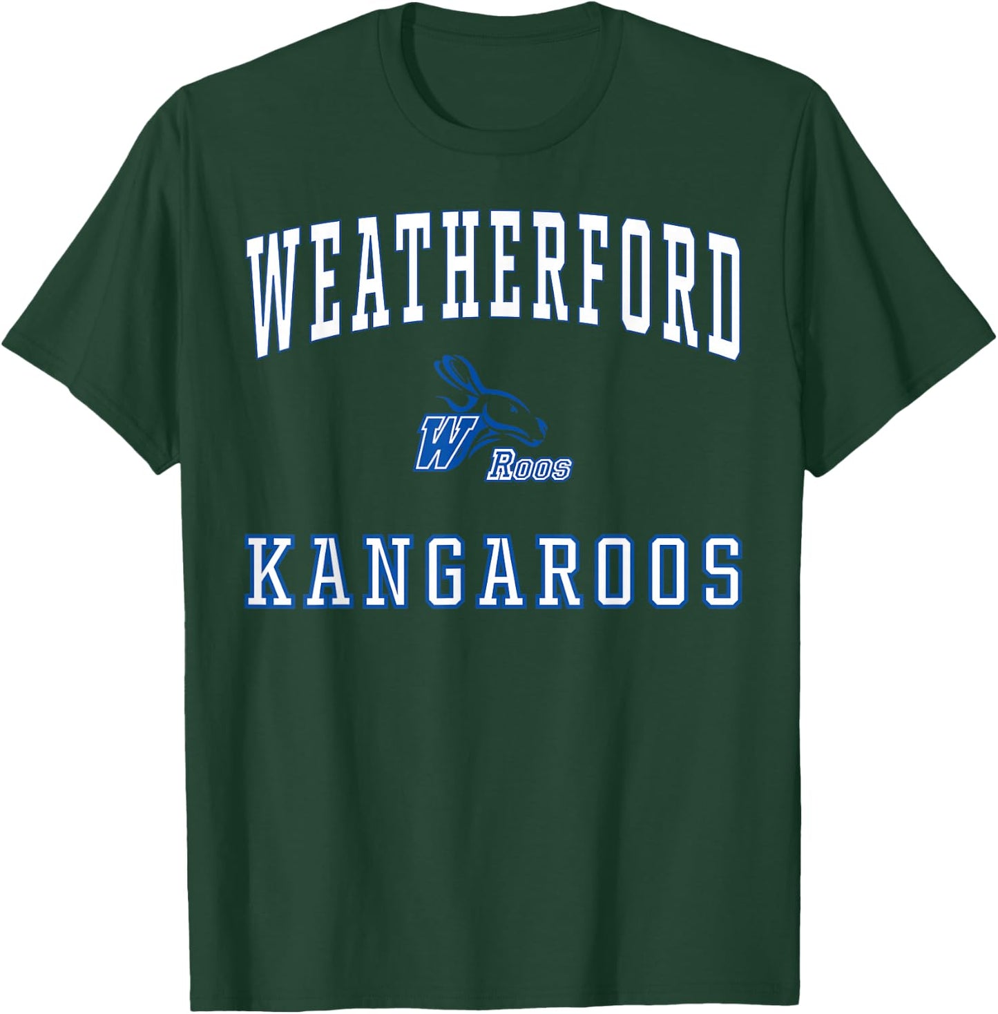 Weatherford High School Kangaroos C1 T-Shirt - T-Shirt | Forest