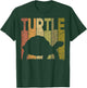 Turtle Vintage Sea Turtle Retro Herpetology Tortoise T-Shirt - T-Shirt | Forest