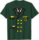 Fantabulous Acc Train Conductor Adult & Kids - Funny Halloween Costume T-Shirt - T-Shirt | Forest
