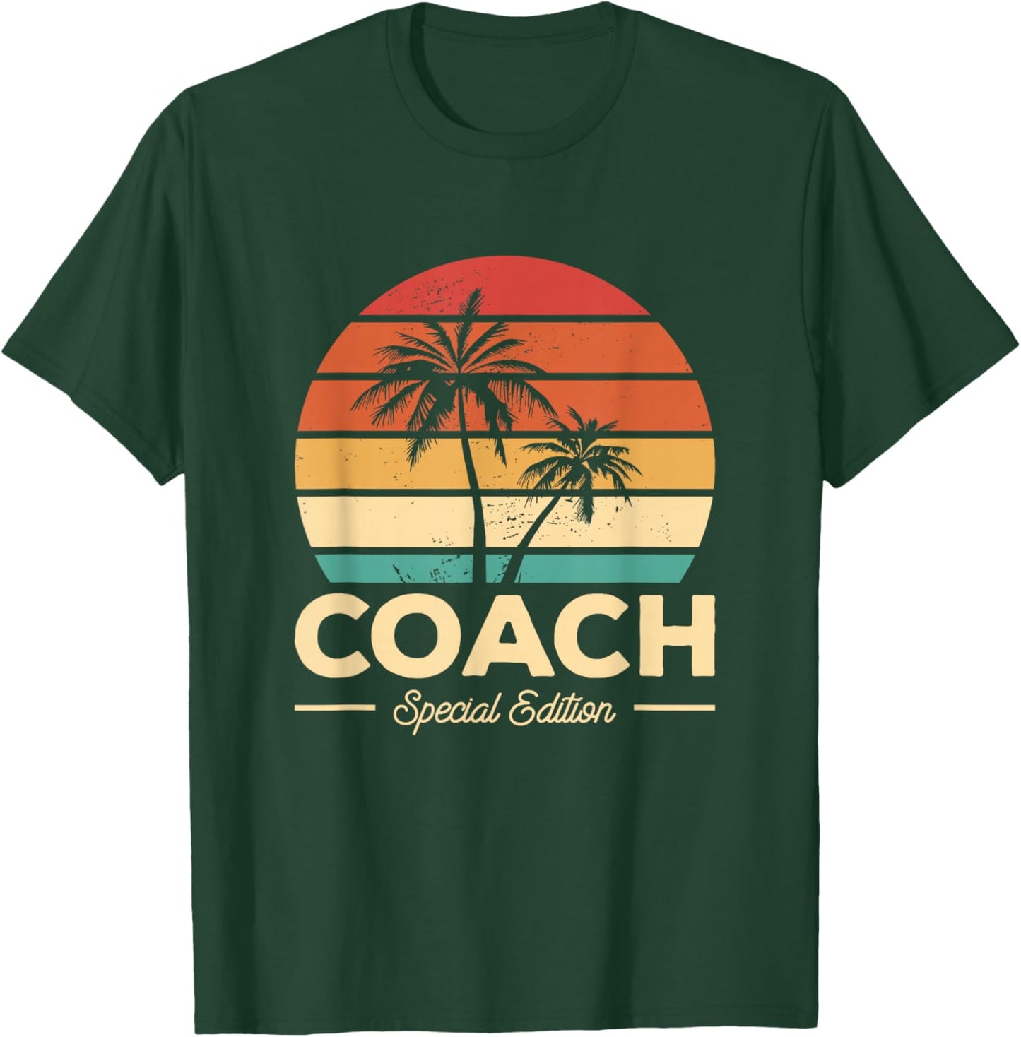 Vintage Coach Special Edition Coaching T-Shirt - T-Shirt | Forest