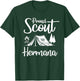 Proud Scout Hermana Camping Scouting Tent Scout Sis Leader T-Shirt - T-Shirt | Forest