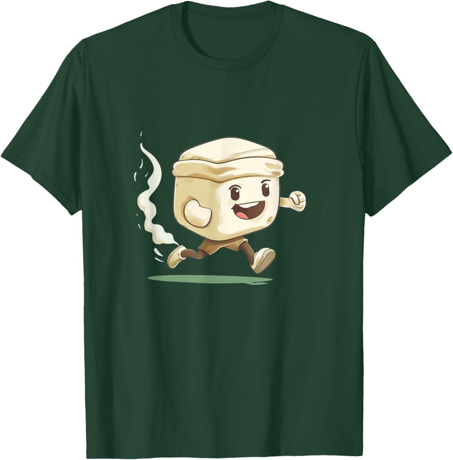 Sport Marshmallow with Headband for Sports Lovers T-Shirt - T-Shirt | Forest