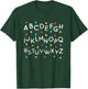 Funny ABC Alphabet Christmas Teacher Gift T-Shirt - T-Shirt | Forest