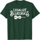 Legalize Bluegrass! Funny Vintage Fiddle Violin Graphic T-Shirt - T-Shirt | Forest