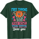 Free Throws or Pink Bows Your Sister Loves You Gender Reveal T-Shirt - T-Shirt | Forest