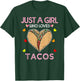 Taco Shirt Just A Girl Who Loves Tacos T-Shirt - T-Shirt | Forest