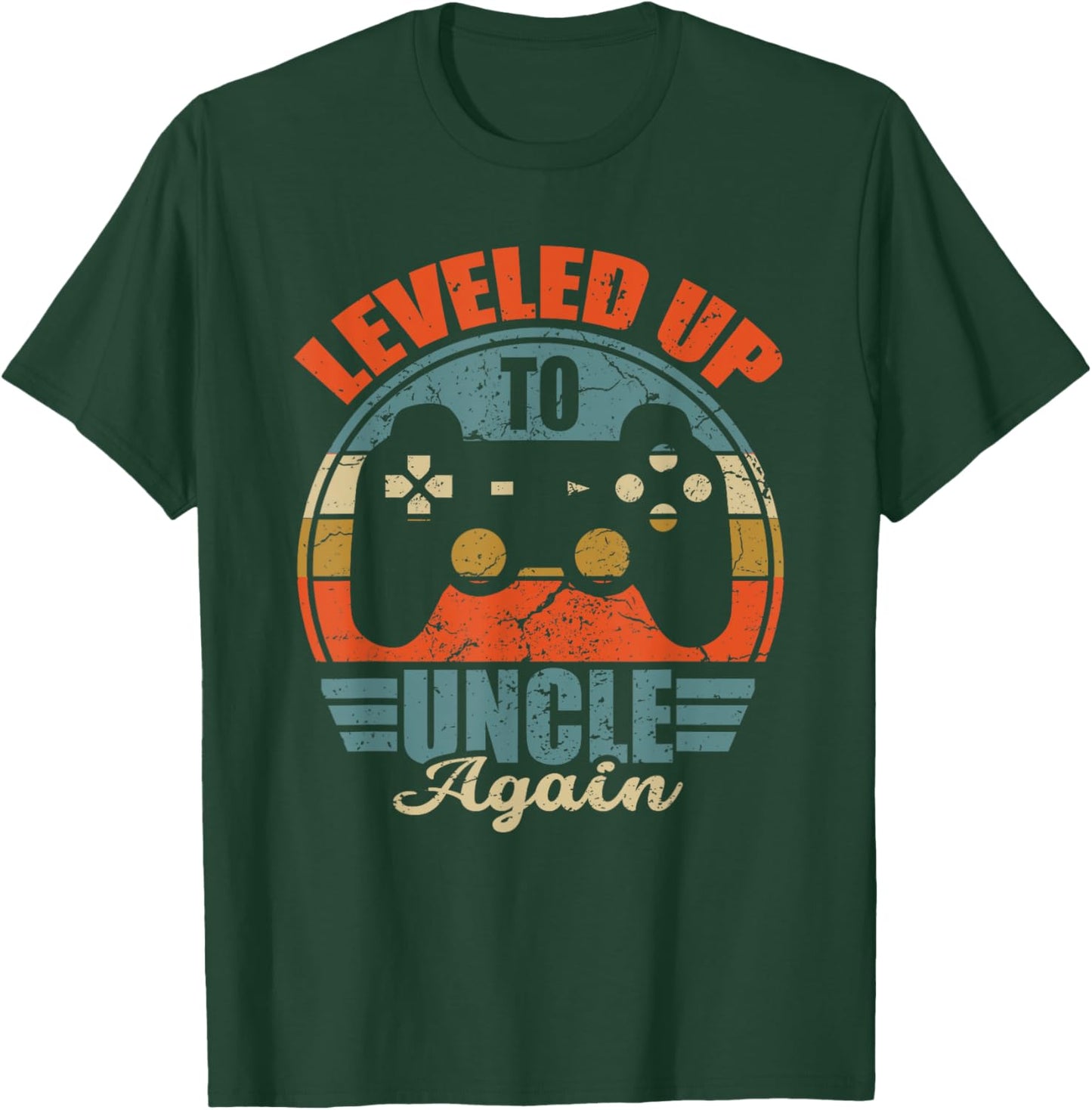 Pregnancy Announcement Uncle Again, Promoted To Uncle Men T-Shirt - T-Shirt | Forest