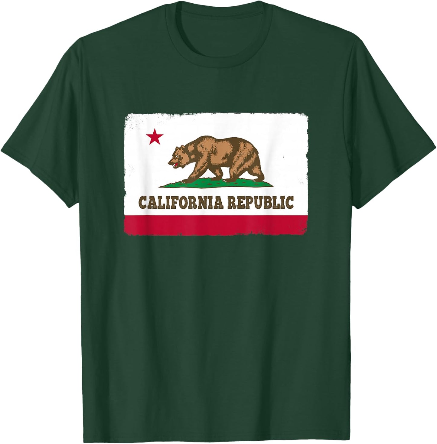 California Republic T-Shirt - T-Shirt | Forest