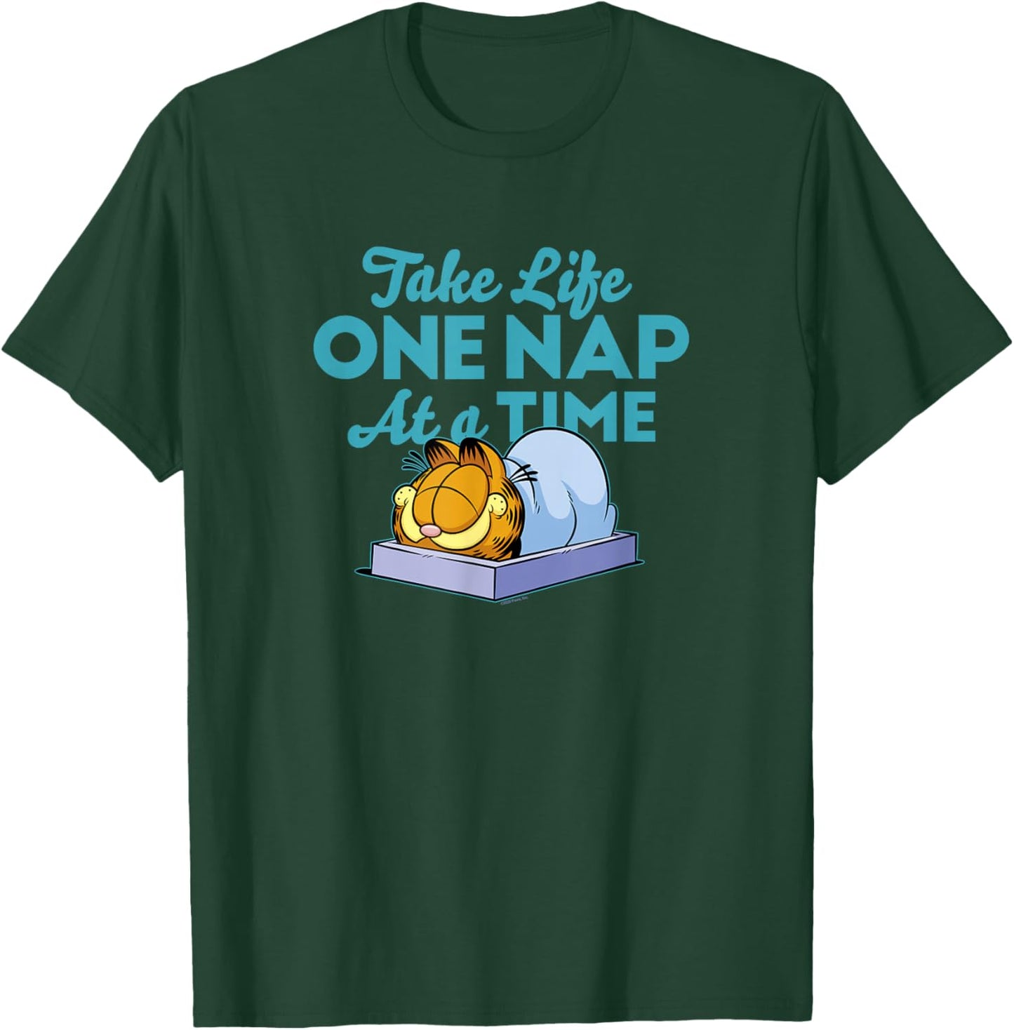 Garfield Take Life One Nap At A Time Garfield T-Shirt - T-Shirt | Forest