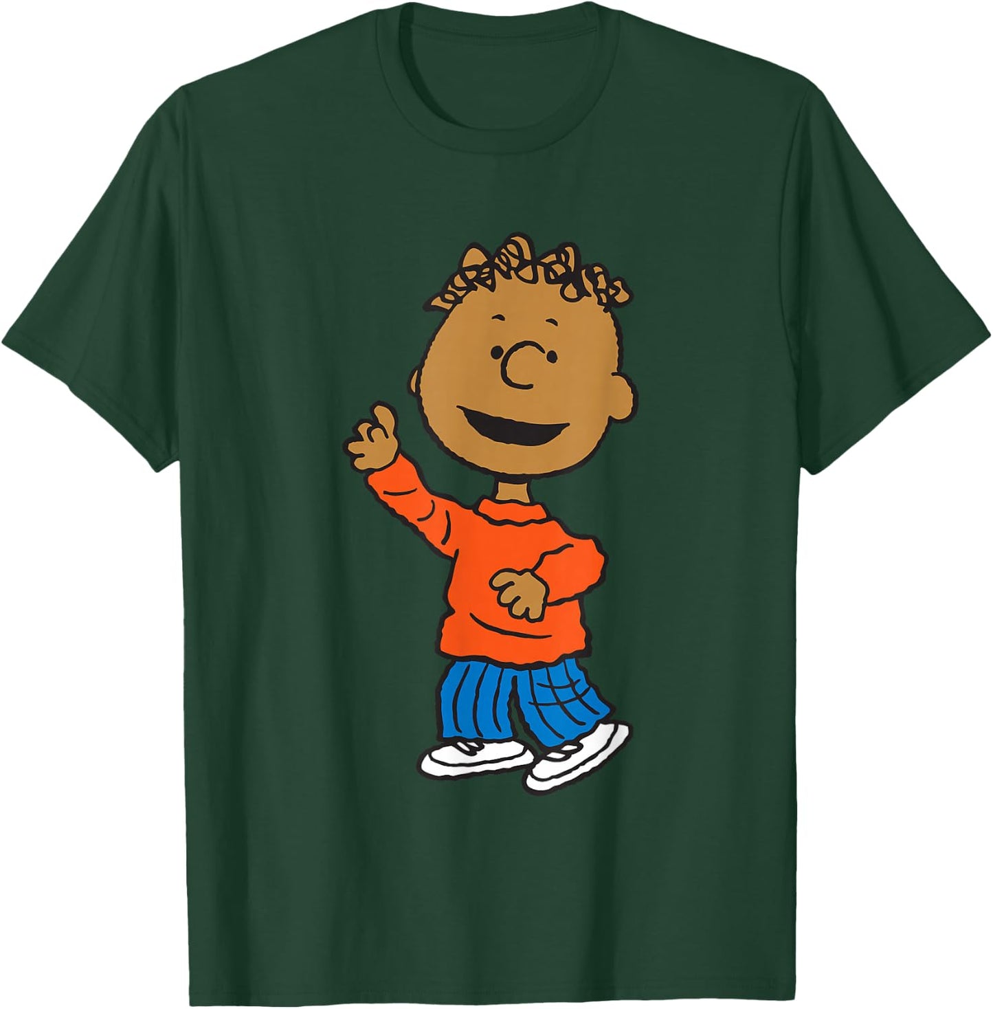 Peanuts Franklin Armstrong T-Shirt - T-Shirt | Forest