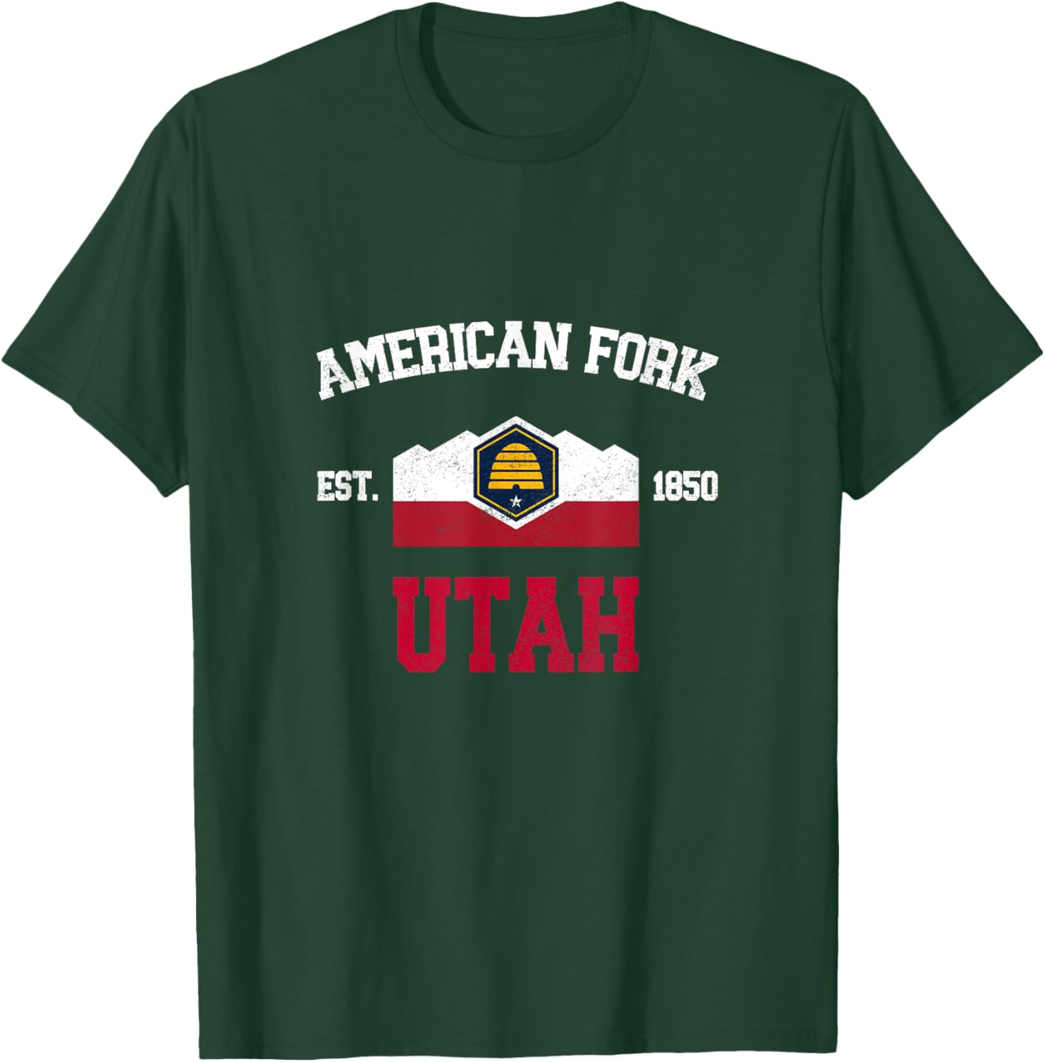American Fork Utah T-Shirt - T-Shirt | Forest