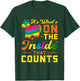 It's What On The Inside That Counts | Mexican Alpaca Pinata T-Shirt - T-Shirt | Forest
