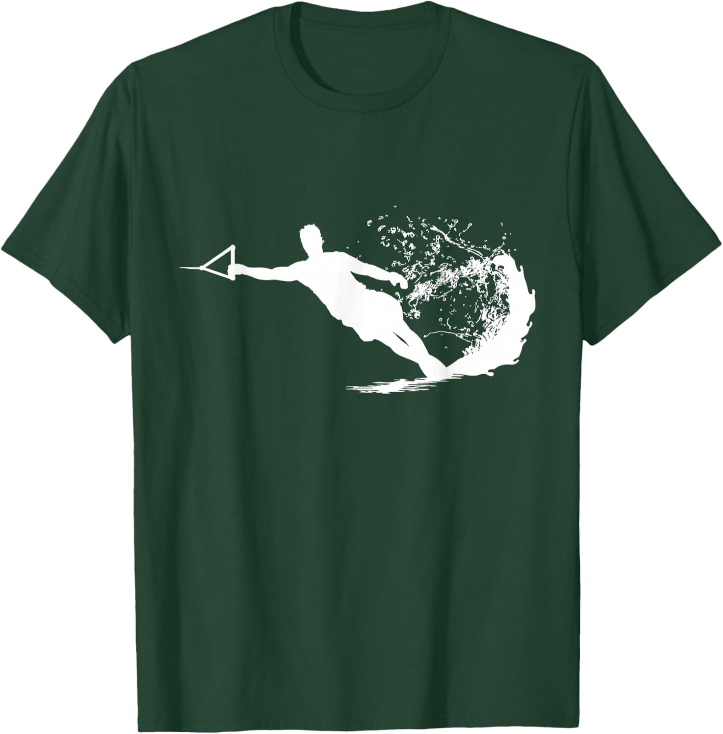 Water Skier Professional - Water Skiing Water Skiing , Men, Black, Small T-Shirt - T-Shirt | Forest