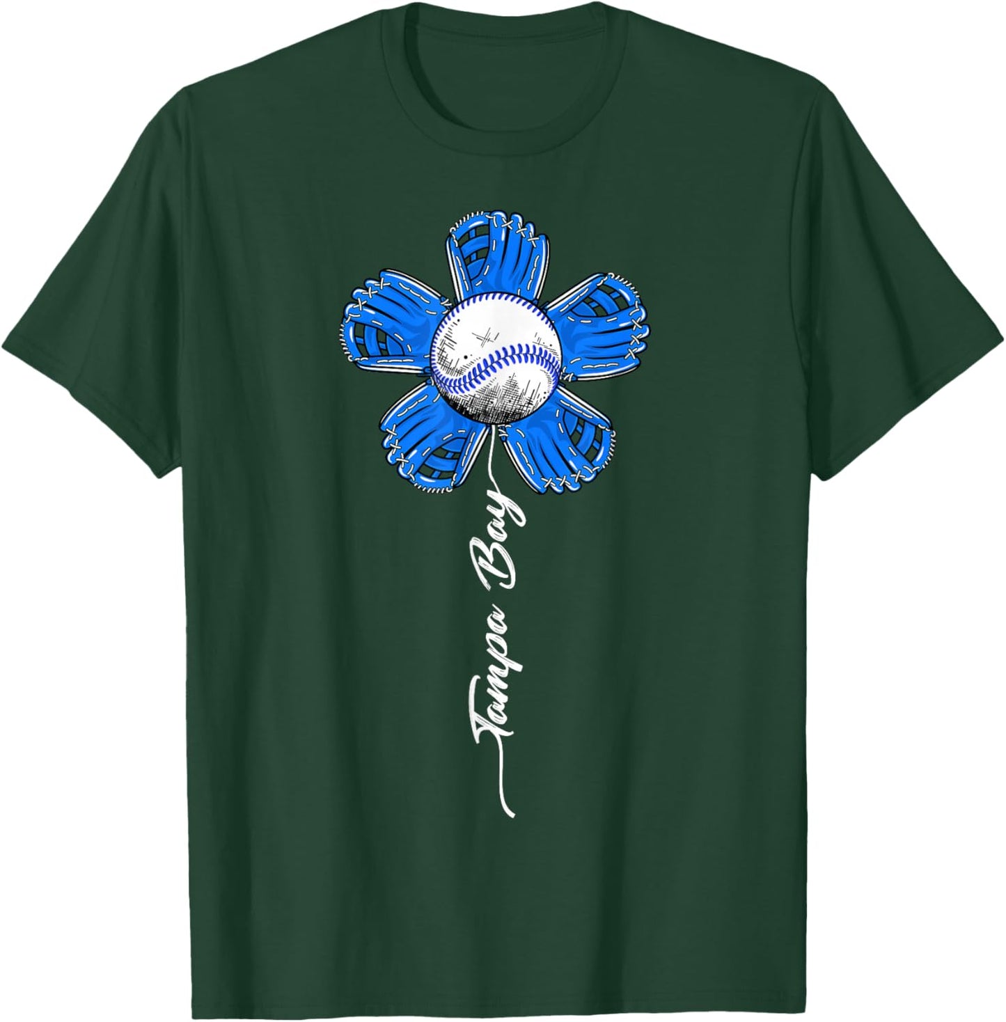 Souvenir Colorful Flower - I Love This Cities T-Shirt - T-Shirt | Forest