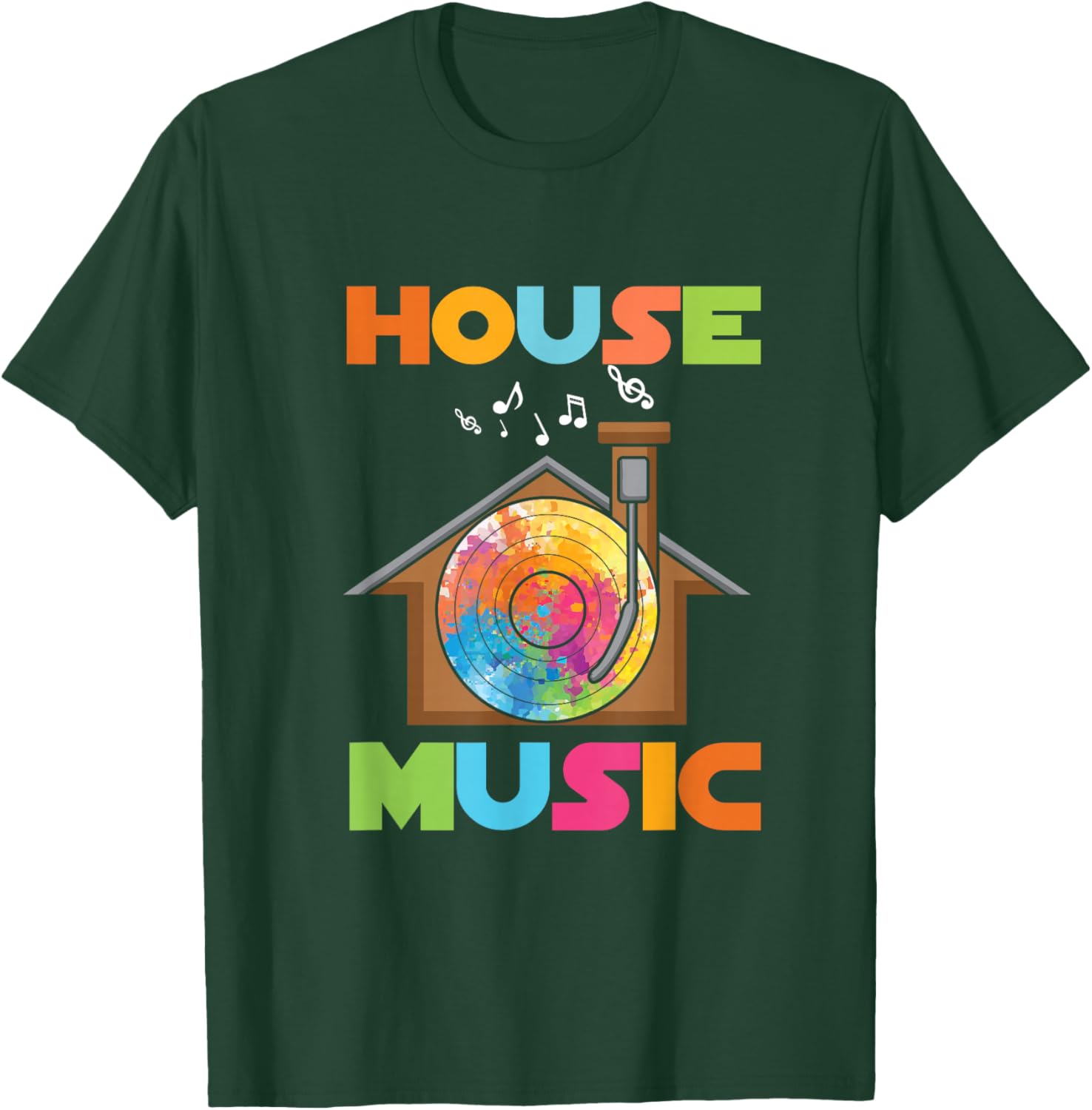 EDM - House Music Party DJ - Concert T-Shirt - T-Shirt | Forest