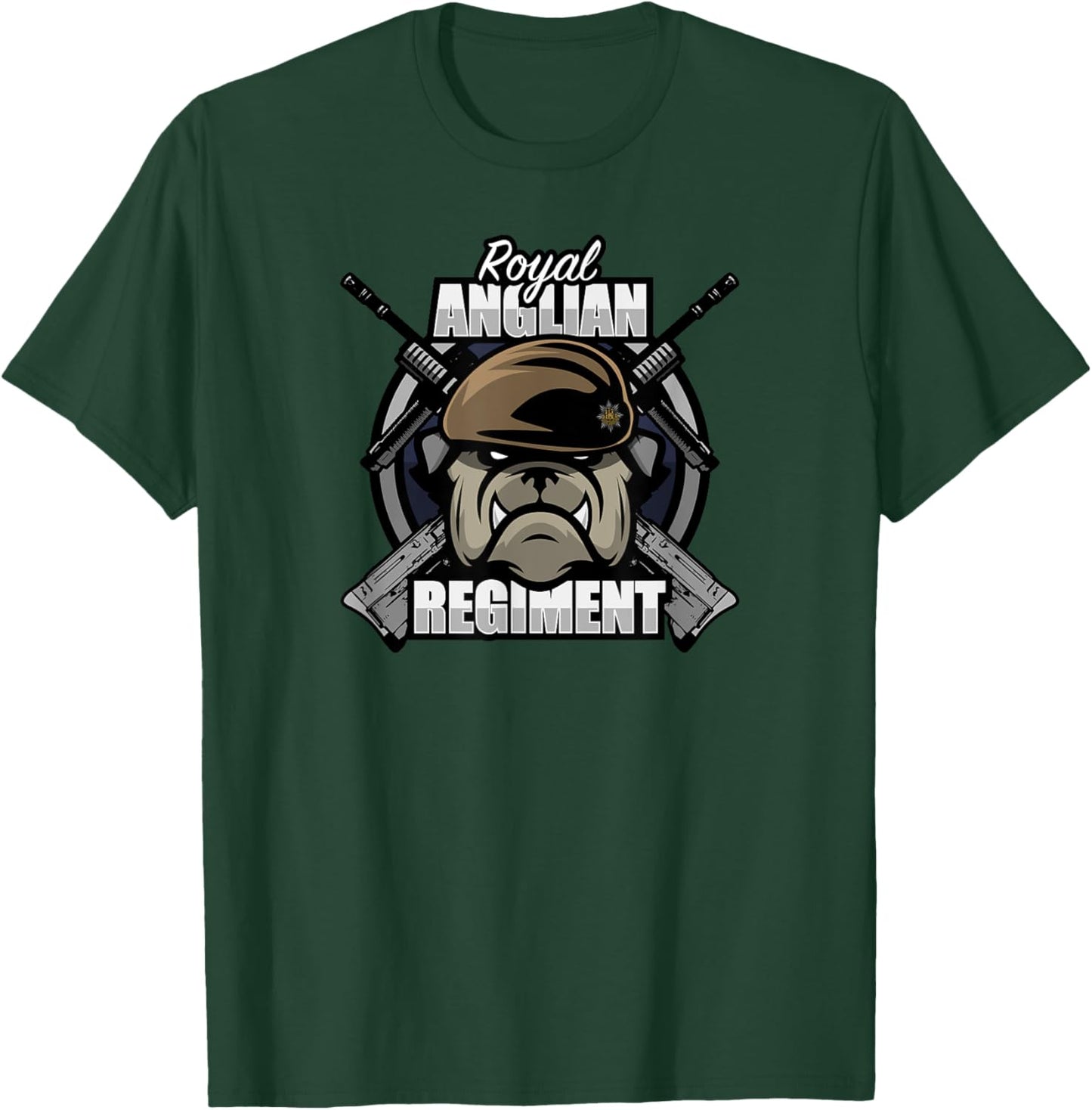 Royal Anglian Regiment T-Shirt - T-Shirt | Forest