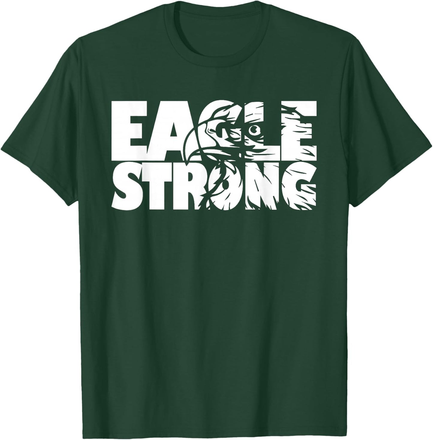 Eagles School Sports Fan Team Spirit T-Shirt - T-Shirt | Forest