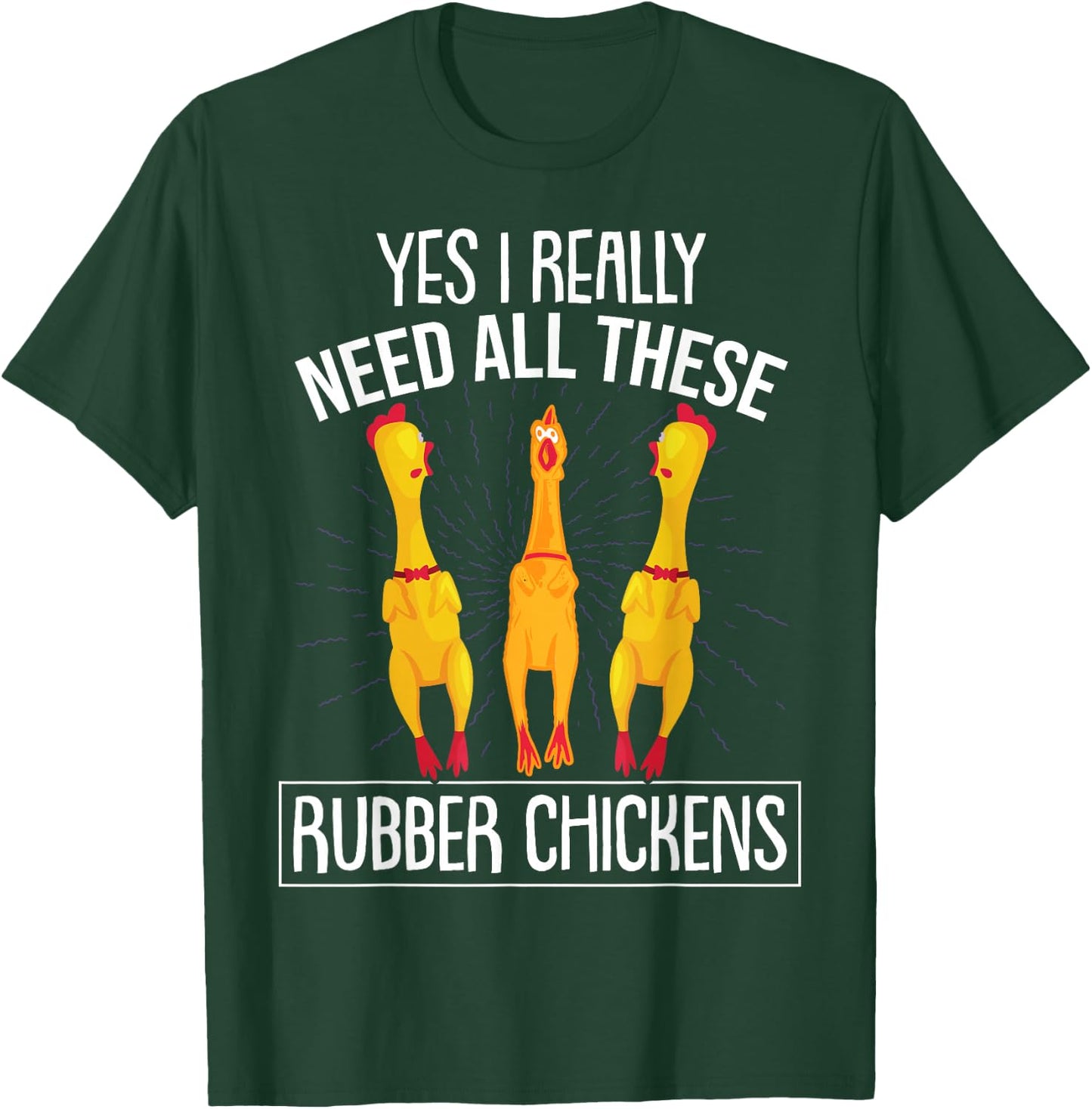 Rubber Chicken T-Shirt - T-Shirt | Forest