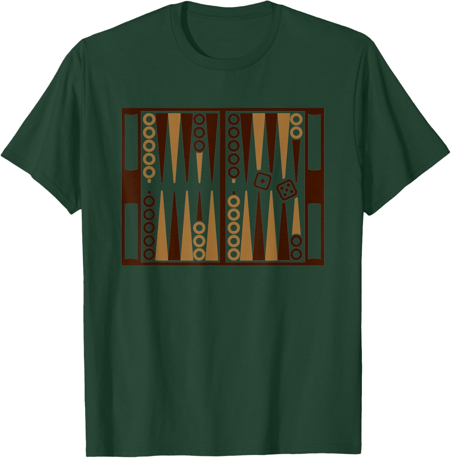 Backgammon T-Shirt - T-Shirt | Forest