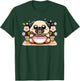 Kawaii Chug dog Eating Ramen T-Shirt - T-Shirt | Forest