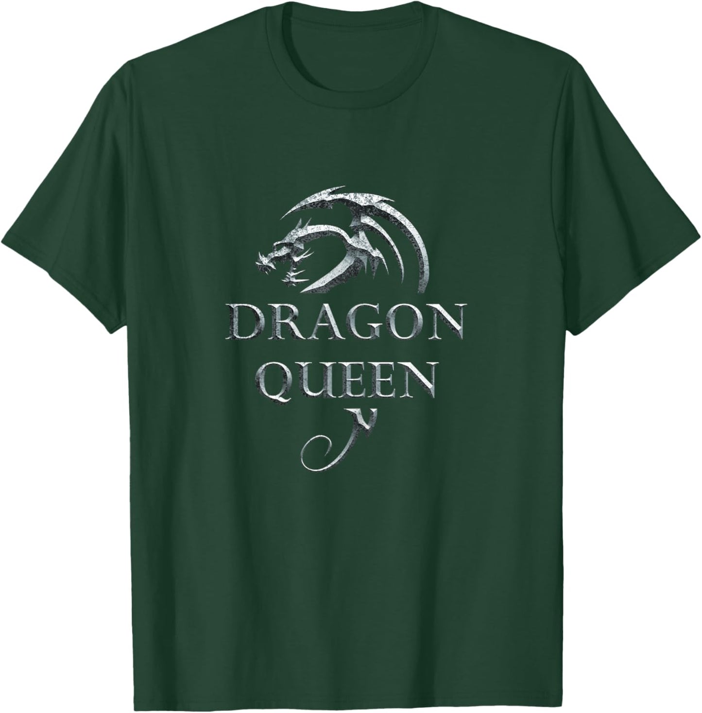 Dragon Queen Dragon Aesthetic Culture Mythical Creatures T-Shirt - T-Shirt | Forest