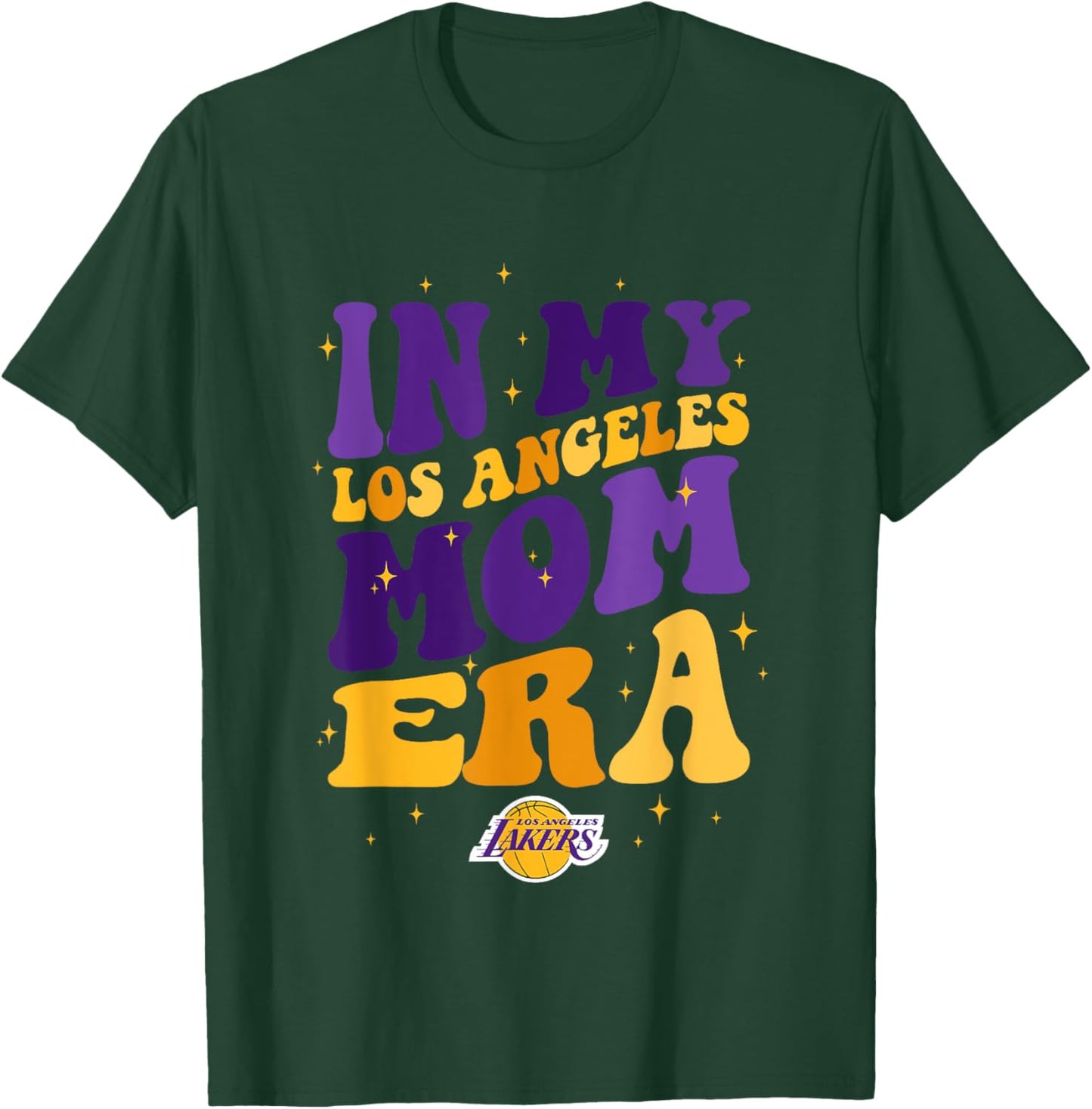 NBA Los Angeles Lakers In My Los Angeles Mom Era T-Shirt - T-Shirt | Forest
