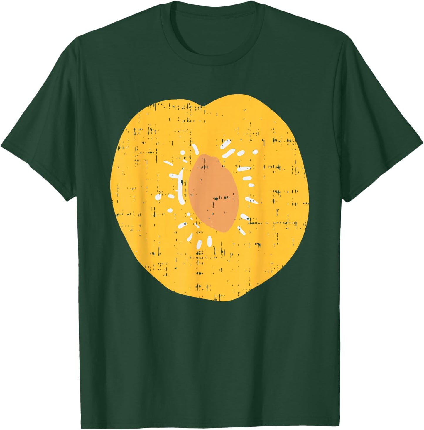Plum Peach Funny Fruit Lazy DIY Easy Halloween Costume T-Shirt - T-Shirt | Forest