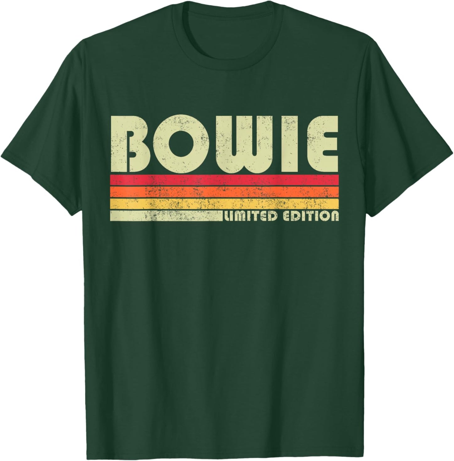 Vintage 1980s Graphic Style Bowie Maryland T-Shirt - T-Shirt | Forest