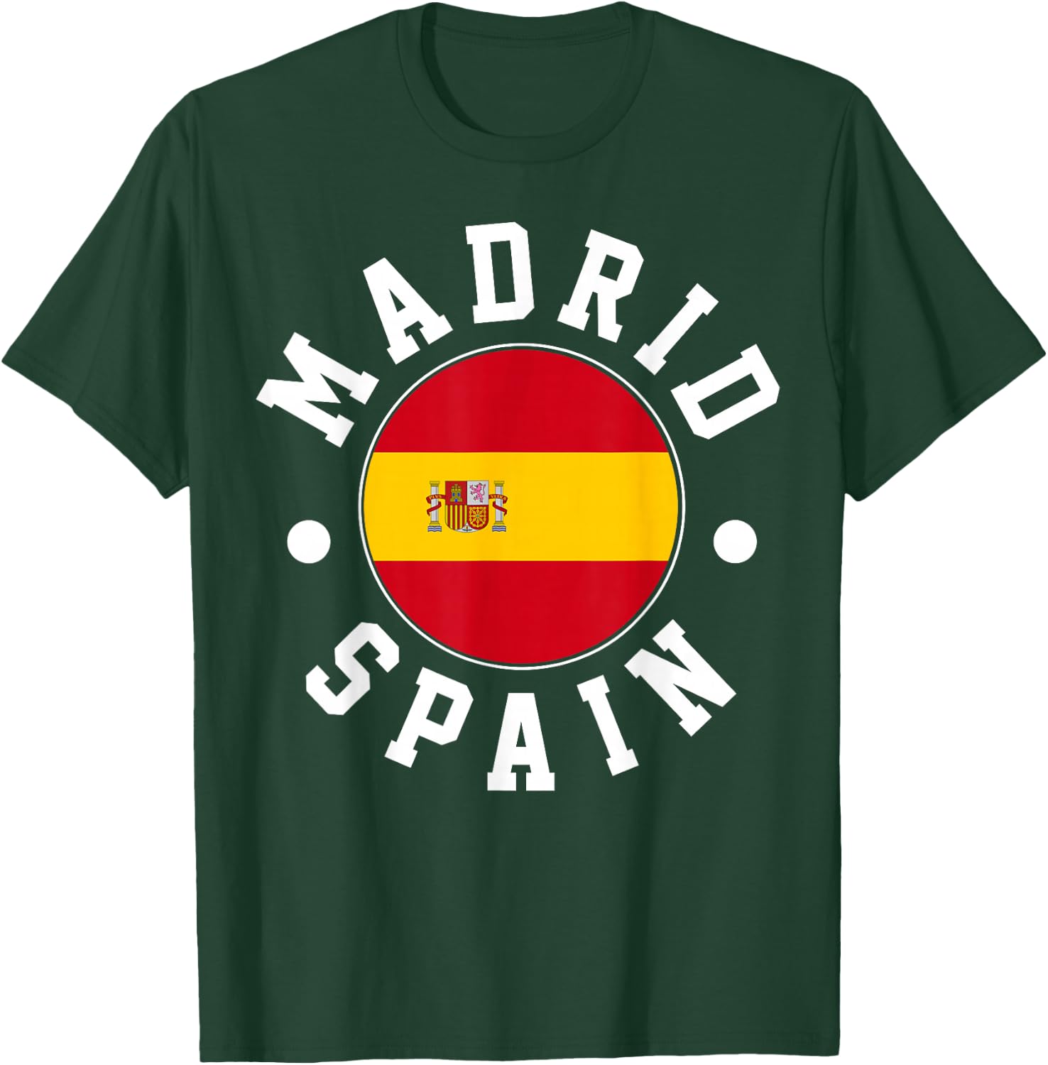 Madrid Spain T-Shirt - T-Shirt | Forest