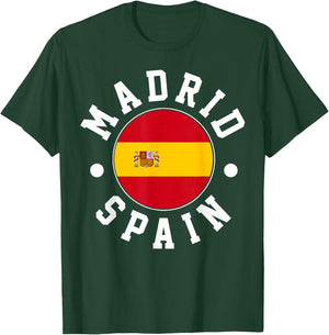 Madrid Spain T-Shirt - T-Shirt | Forest