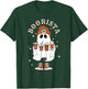 Boorista Ghost With Coffee Halloween Cute Ghost Latte Coffee T-Shirt - T-Shirt | Forest