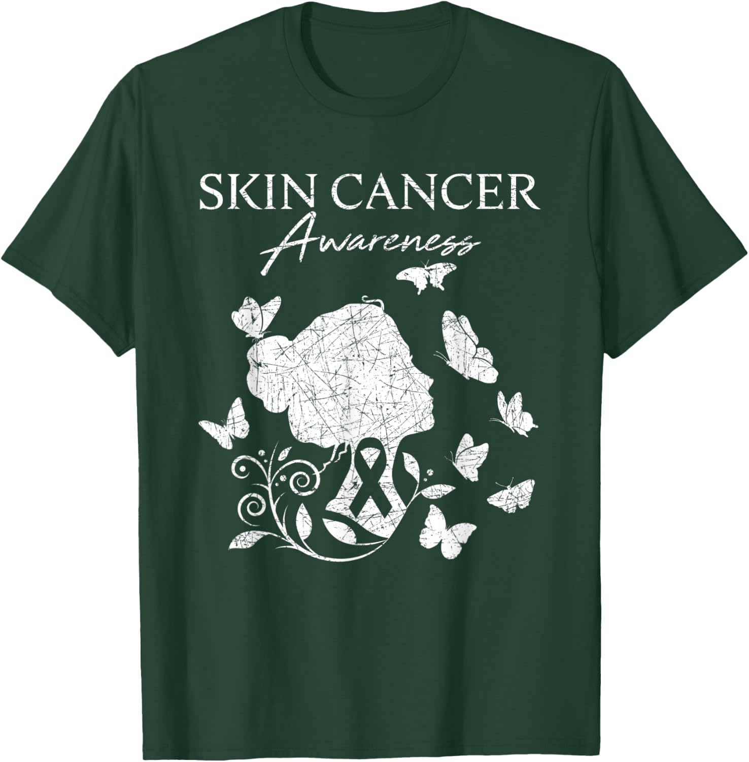Skin Cancer Awareness T-Shirt - T-Shirt | Forest