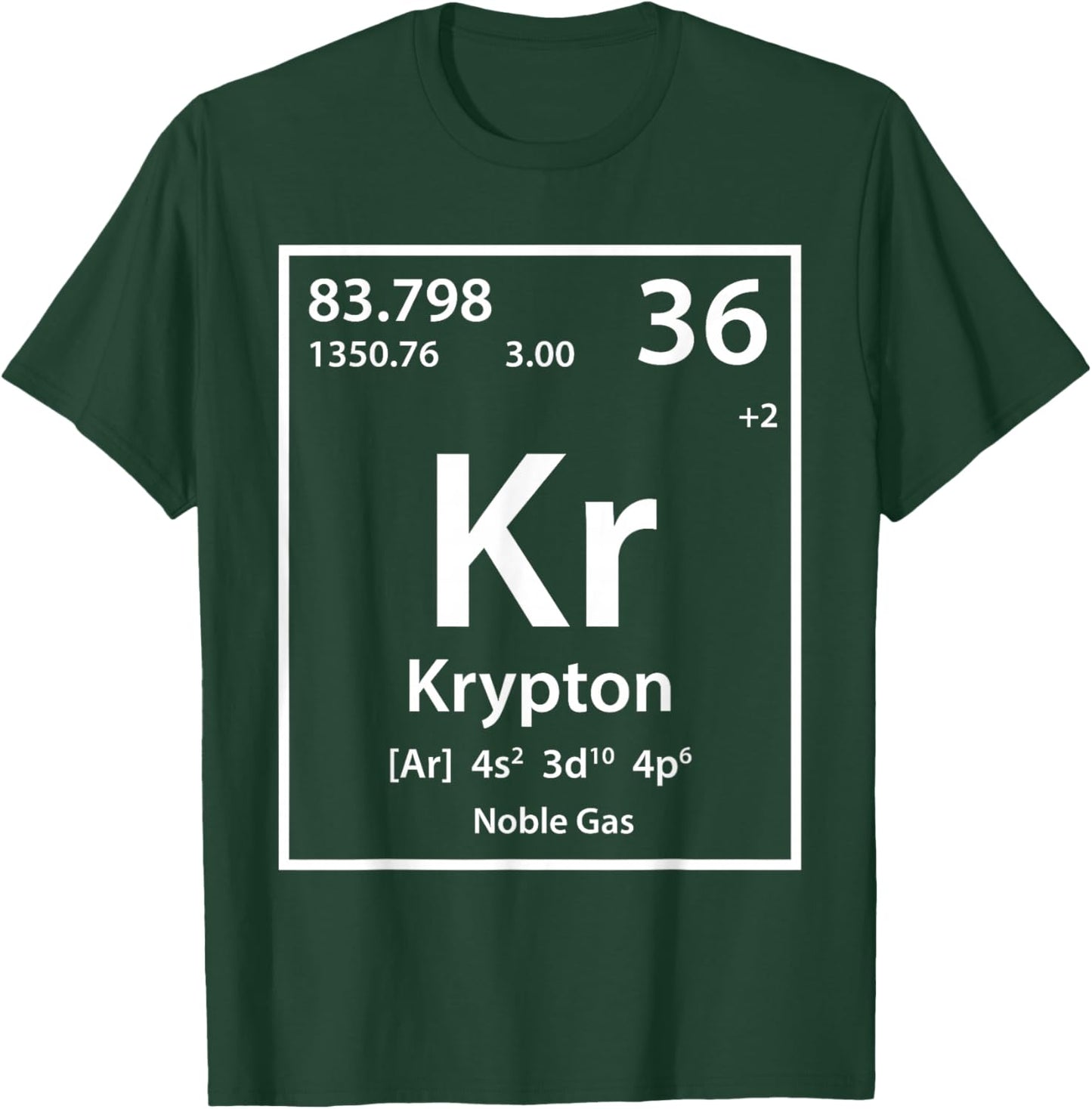 Krypton Element (white) T-Shirt - T-Shirt | Forest