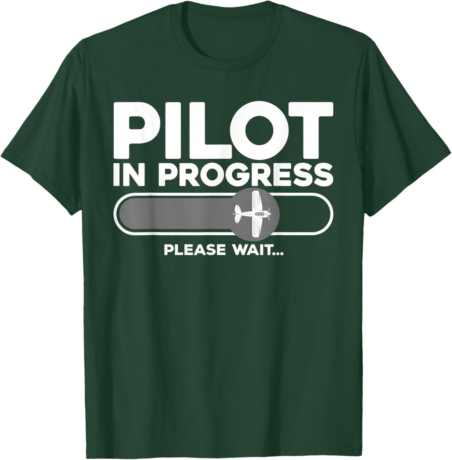 Pilot Art Men Women Airline Future Pilot Aviation Airplane T-Shirt - T-Shirt | Forest