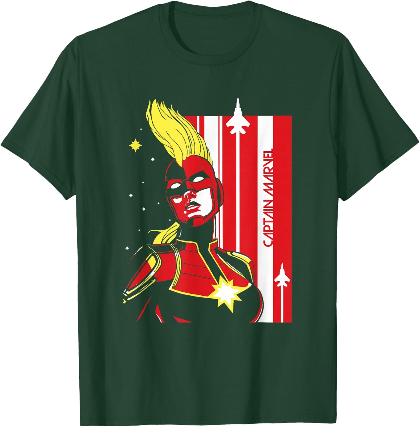 Marvel Captain Marvel Carol Danvers T-Shirt - T-Shirt | Forest