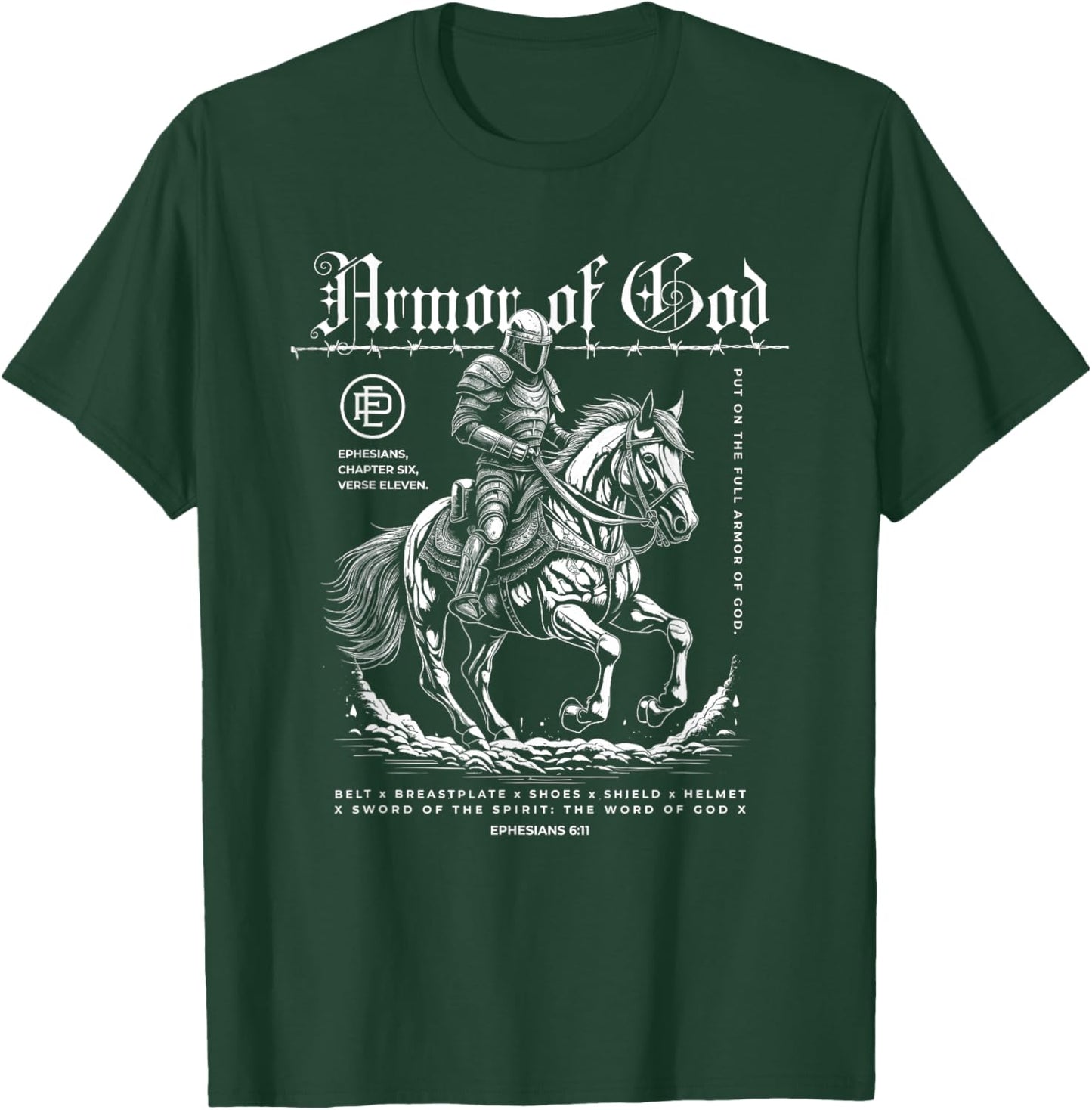 Armor of God T-Shirt - T-Shirt | Forest