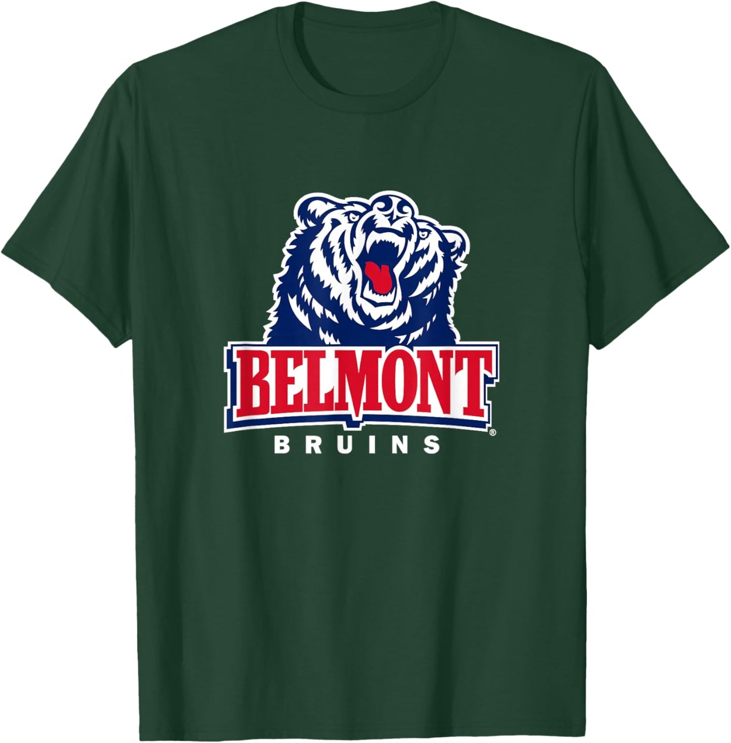 Belmont Bruins | Official NCAA Merch | PPBEL02 T-Shirt - T-Shirt | Forest