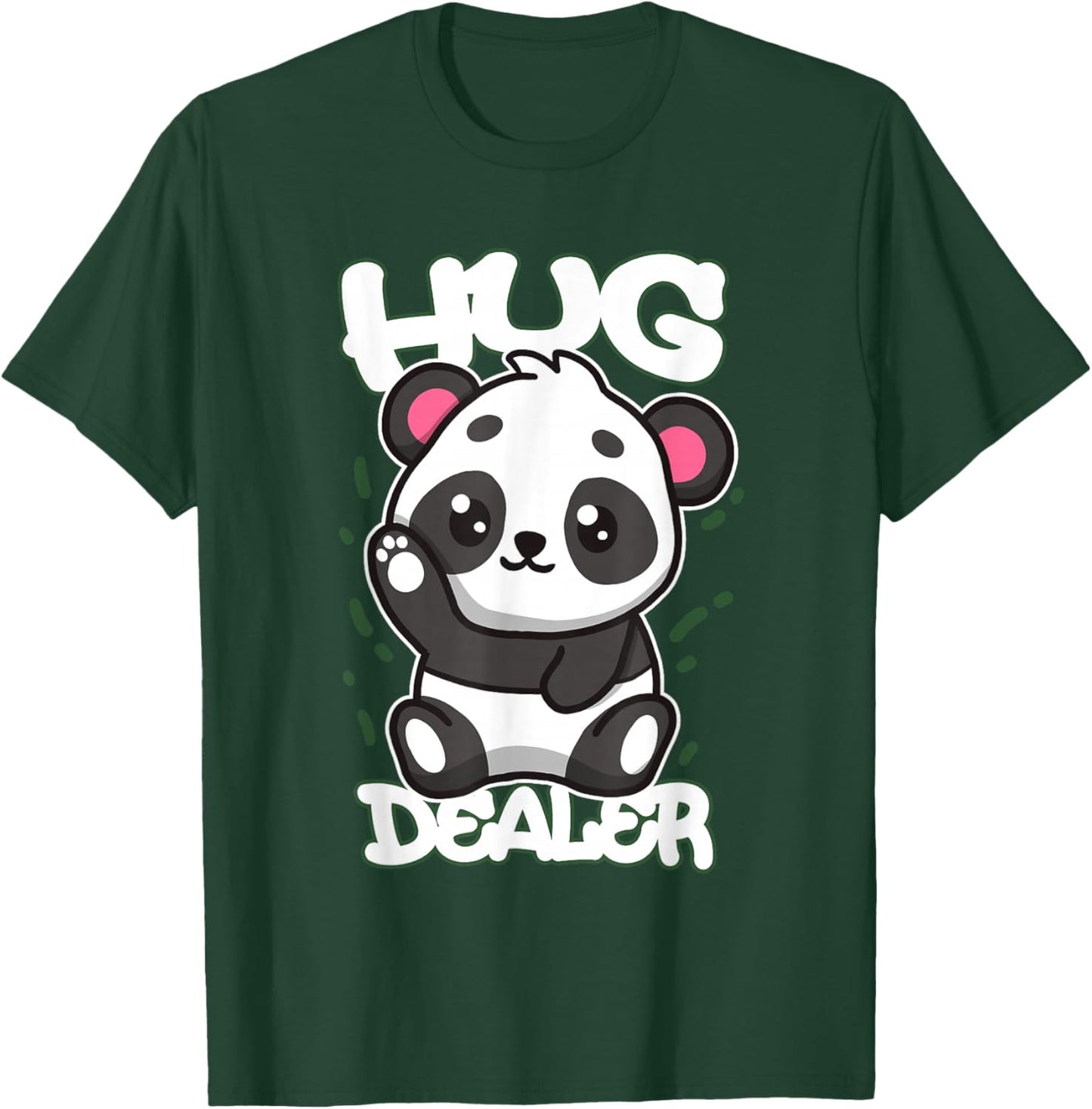 Hug Dealer Cute Panda Free Hugs Cuddly Panda T-Shirt - T-Shirt | Forest