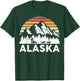 Alaska - Dog Sledding Mush Husky sled dogs Mushing Musher T-Shirt - T-Shirt | Forest