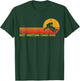 Best Scholastic Wrestling Coach Folkstyle Wrestling Retro T-Shirt - T-Shirt | Forest