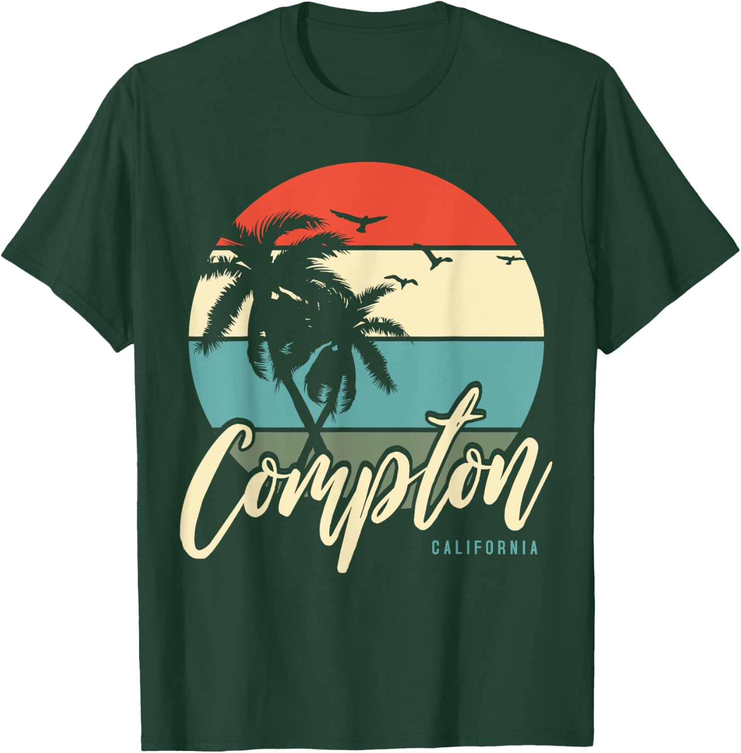 Compton California T-Shirt - T-Shirt | Forest