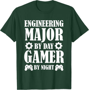 Funny Engineering Student Engineer Gamer Gifts Women T-Shirt - T-Shirt | Forest
