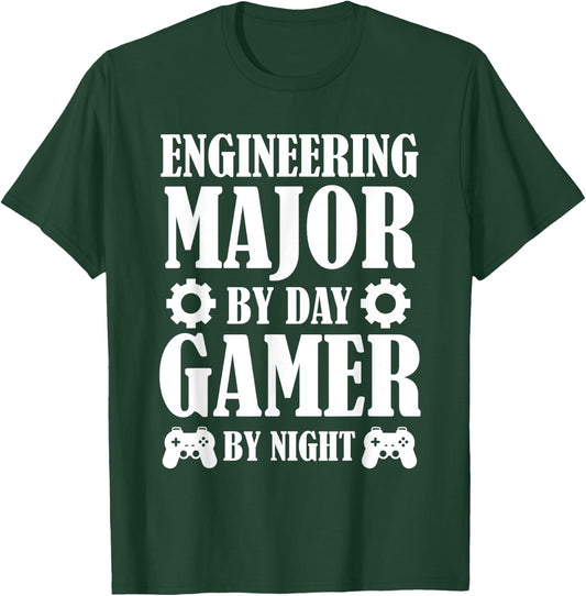 Funny Engineering Student Engineer Gamer Gifts Women T-Shirt - T-Shirt | Forest