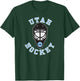 Utah Hockey Club Hockey Mask Dark Heather T-Shirt - T-Shirt | Forest
